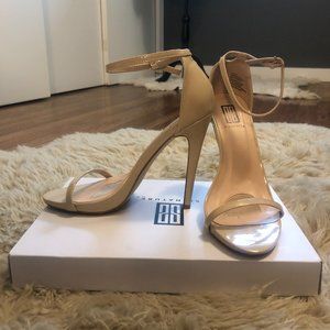 Signature by ShoeDazzle Nude Strappy Stillettos